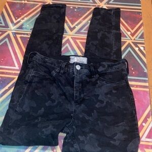 Free People cameo black jeans